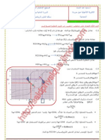 تصحيح إمتحان البكالوريا فيزياءمسلك علوم رياضية يونيو2011