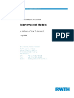 Mathematical Models - Open Form & Closed Form