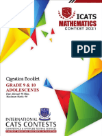 Question Paper Maths 2021 Grade 9 10