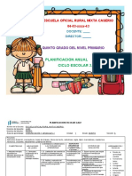 5 Planificacion Quinto Grado-Curriculo Emergente 2022 v2