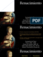 Renacimiento da Vinci