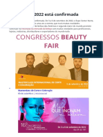 Beauty Fair 2022 Está Confirmada