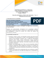 Guía de Actividades y Rúbrica de Evaluación - Fase 0 - Identificación Del Curso