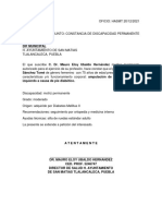 Constancia de Discapacitado Amalia 75PDF