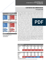 Informe Mensual Carteras Recomendadas