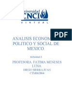 Análisis Económico, Político y Social de México Actividad 2