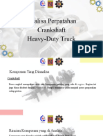 Analisa Kepatahan Crankshaft Heavy Duty Truck