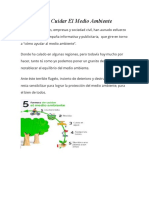 Cómo Cuidar El Medio Ambiente