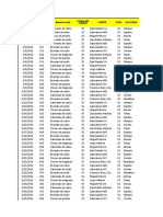 EJercicio de Excel Módulo 1