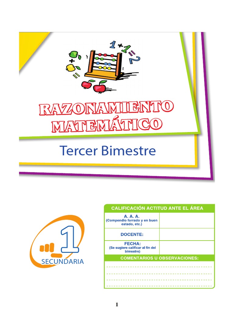 Razonamiento Matematico | PDF | Matemáticas | Conceptos matemáticos