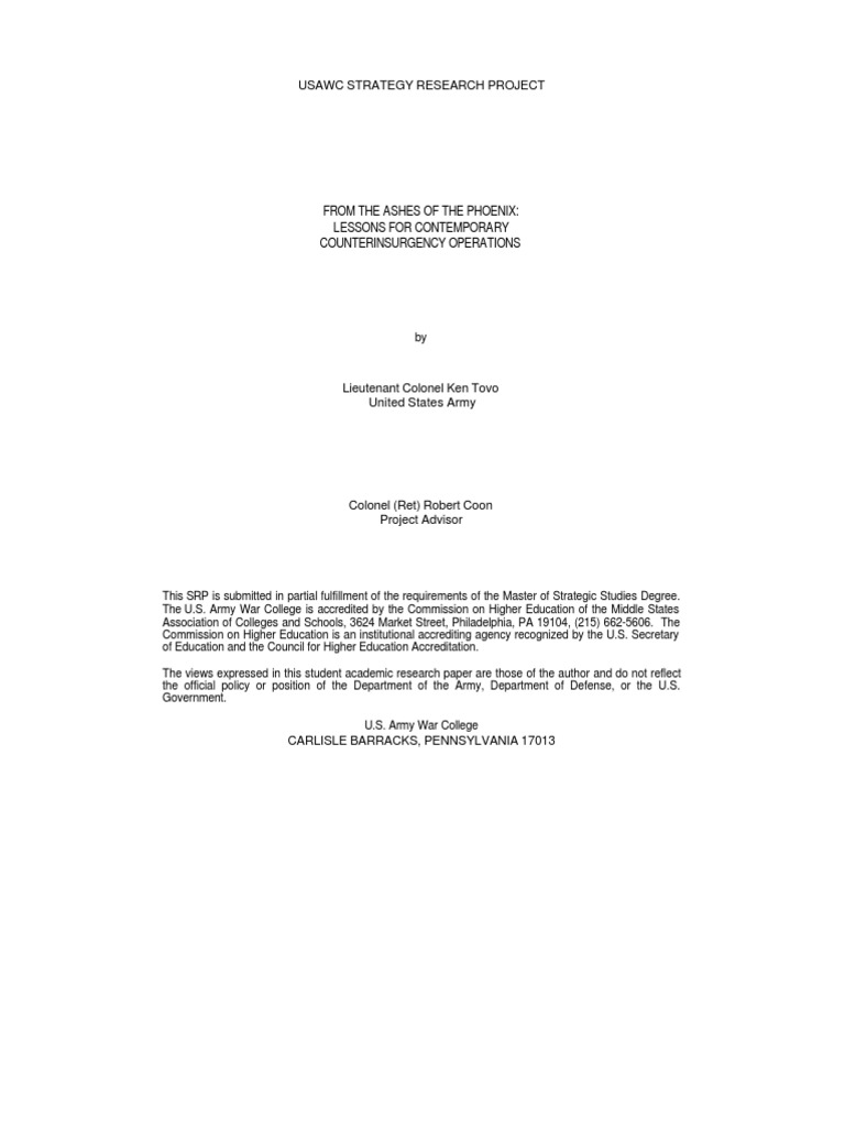 Counterinsurgency thesis 04 picture