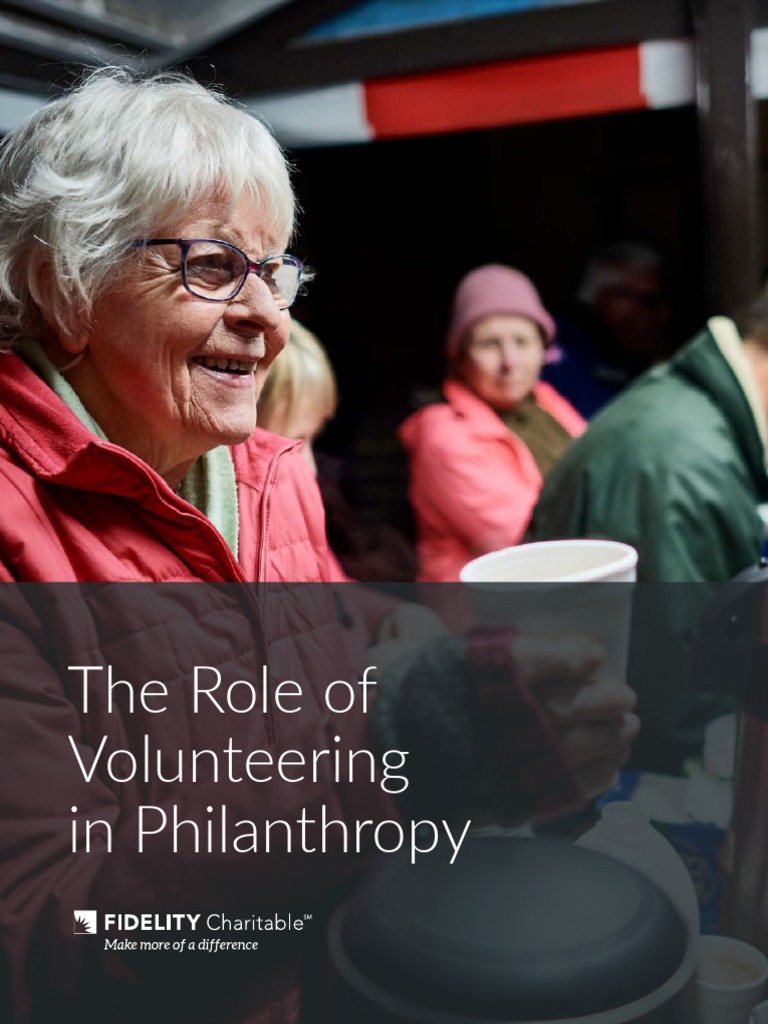 The Role Of Philanthropy In Society – SIYE