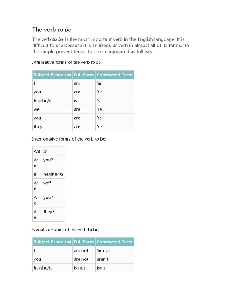 Understanding the Verb 