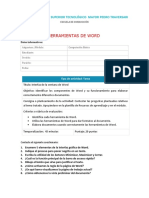 4. Tarea - Herramientas de Word