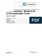 Section 28 - Deadweight Tester