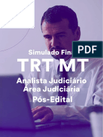 Simulado TRT-MT 2022 (Analista Judiciário Área Judiciária)