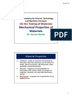 62 - 23335 - CB251 - 2018 - 1 - 1 - 1 - Mechanical Properties of Materials