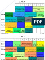 Jadwal Kelas Semester Ganjil 2223