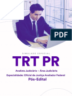 Simulado Final TRT PR - Oficial de Justiça Avaliador