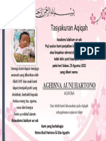 Contoh Aqiqah