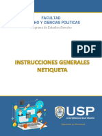 Instrucciones de La Sesión (Netiqueta)