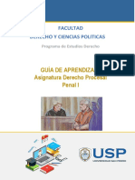 Guía de Aprendizaje Procesal Penal I