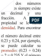 Decimal Entre Otro