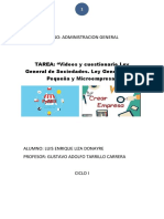 Tarea 11 - Luis Enrique Liza Donayre