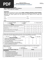 Biong - Benflor - Post Activity Evaluation