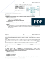 Informatica - Il Modello Di Von Neumann: Elaborazione - CPU), La Memoria e I Dispositivi Di I/O