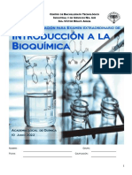 Introducción A La Bioquímica - Guía Didáctica Extra - Junio - 2022