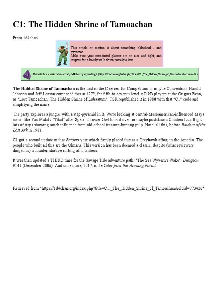The Hidden Shrine Of Tamoachan Session 6 - Veela Creates A God - GM