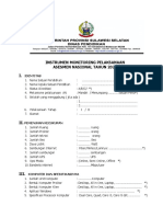 INSTRUMEN MONITORING ASESMENT NASIONAL 2022 Baru