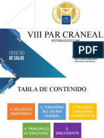 Viii Par Craneal