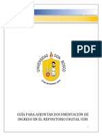 2021 10 20 Guía para Adjuntar Documentación de Ingreso en El Repositorio UDB