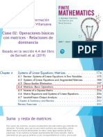 Clase 02 - Relaciones de Dominancia