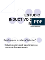 Estudio Inductivo de La Biblia