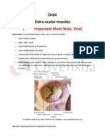 9c Orbit Extraocular Muscles DR Gosai