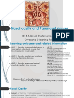 11 Nasal Cavity and Paranasal Sinuses-Dr - Gosai