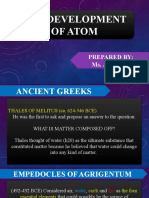 LESSON 2.1 Philosophical Development of Atom