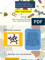 Moléculas biológicas como ADN y proteínas