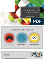 Clasificacion de Los Sitios Web