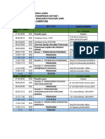 JADWAL ACARA WS KMP 1-2 Maret