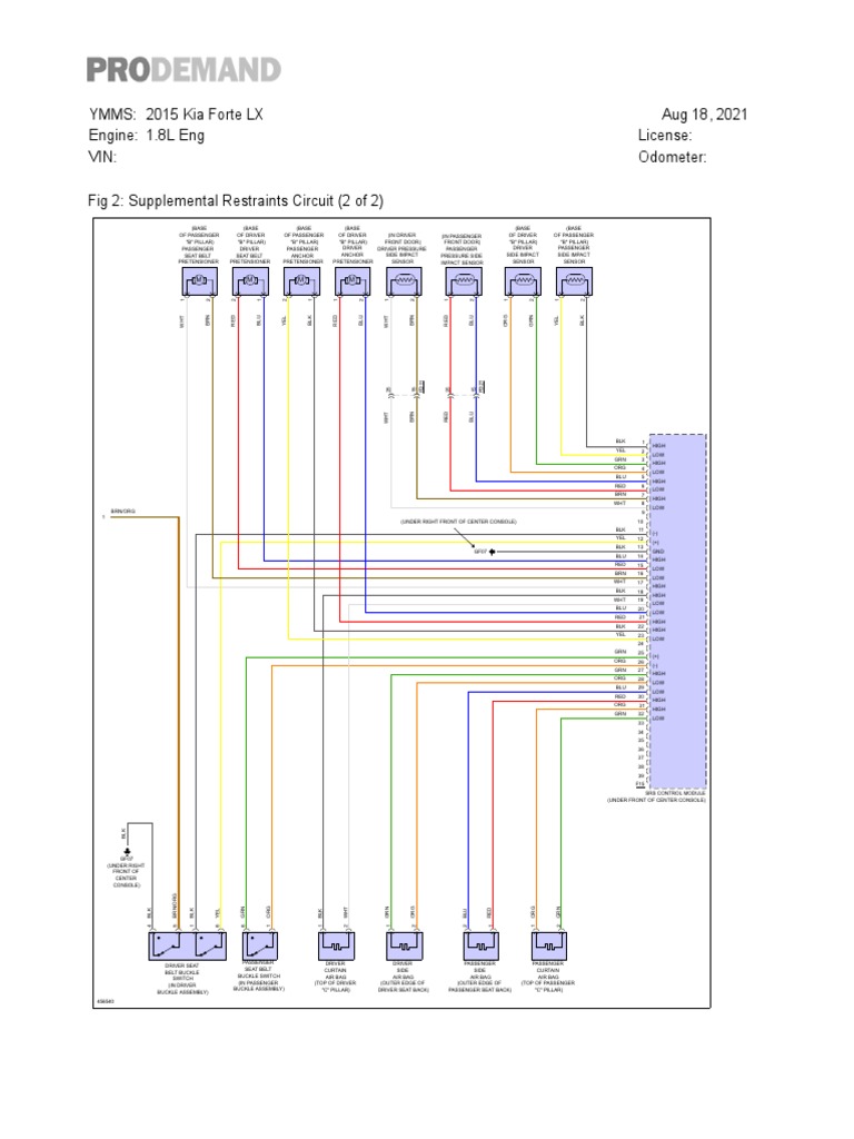 Kia Forte Air Bag 2 PDF Airbag Seat Belt