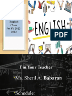 English Week 1-First Quarter