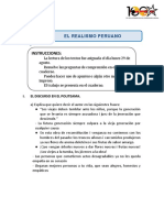 4° Sec - Tema 13 - El Realismo Peruano - ACTIVIDAD (Prototipo