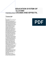 Essay On Education System of Pakistan
