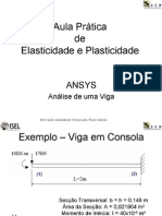 ANSYS - PLASTICIDADE ELASTICIDADE 46pgs