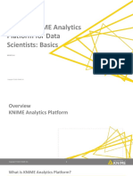 KNIME For Data Scientists Basics