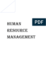 Human Resource Management